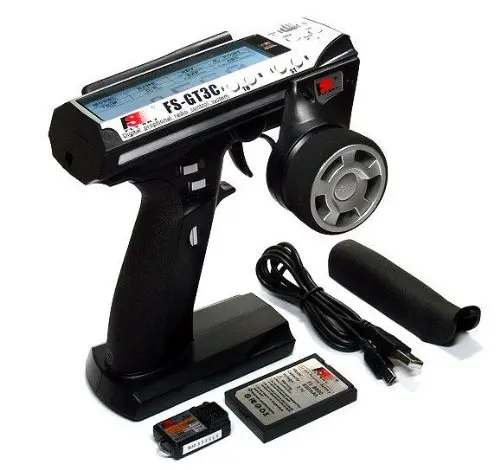 

SPECIAL OFFER FlySky GT3C FS-GT3C 2.4GHz 3-Channel Transmitter with GR3E Receiver For RC Cars Boat