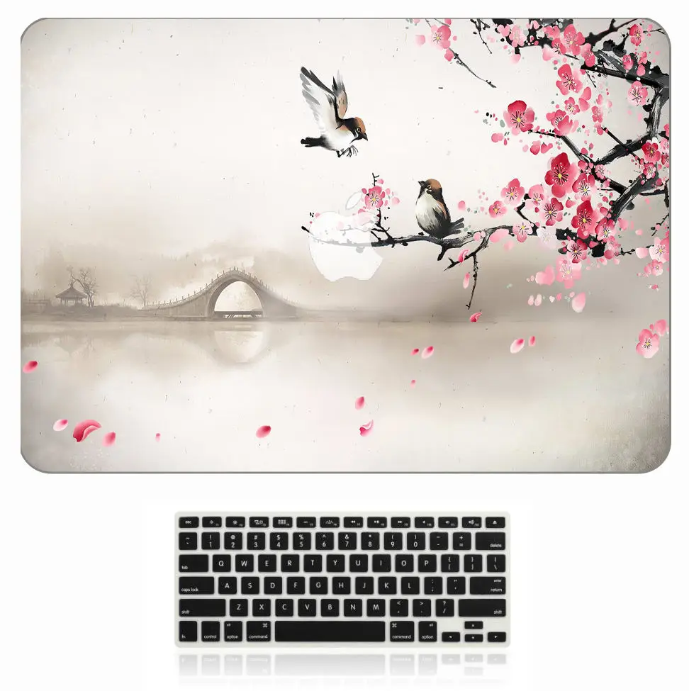 Жесткий чехол для ноутбука для Macbook Air Pro retina 11,6 12 13,3 15,4 чехол для ноутбука Apple MacBook Air Pro 11 12 13 15 дюймов - Цвет: ZH 14