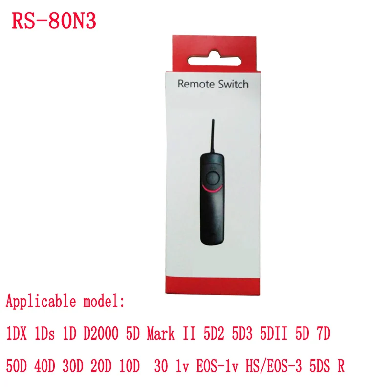 cabo Shutter Release Control Remoto para Nikon Canon camera