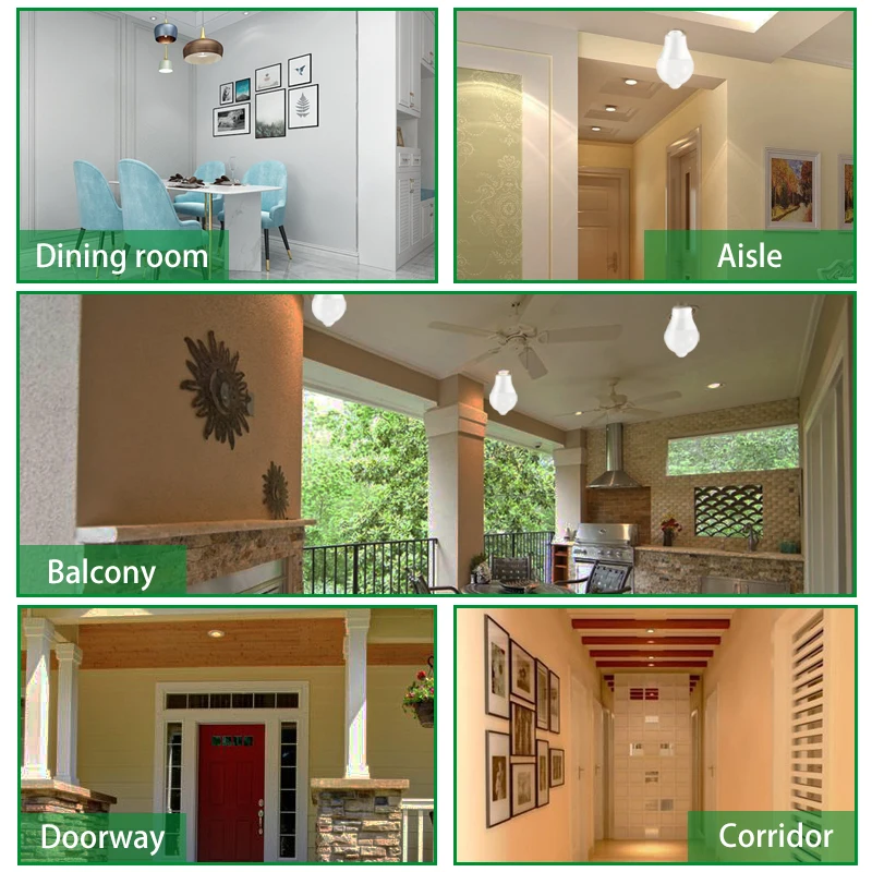  Led Bulb Light With Motion Sensor E27 5W 9W Smart Light Bulb 110V 220V PIR LED Bombillas For Home C - 33031897074