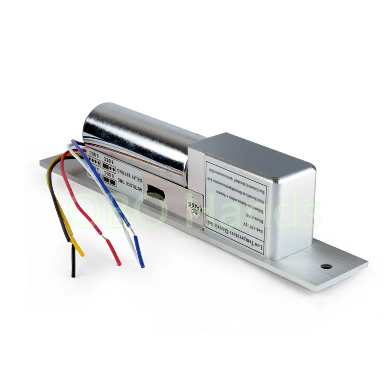 5 Line low Temperature with time delay Electronic Bolt Drop Door Lock