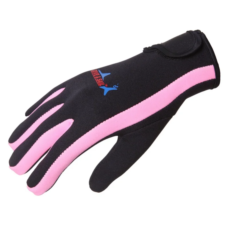 1.5 مللي متر قفازات الغوص الرجال والنساء الغوص تصفح الصفر قفازات من الجلد