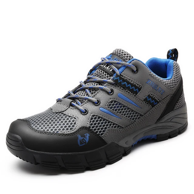 Men Women Hiking Shoes Outdoor Trekking Sneakers Summer Breathable Mesh Non-slip Hunting Climbing Sports Shoes