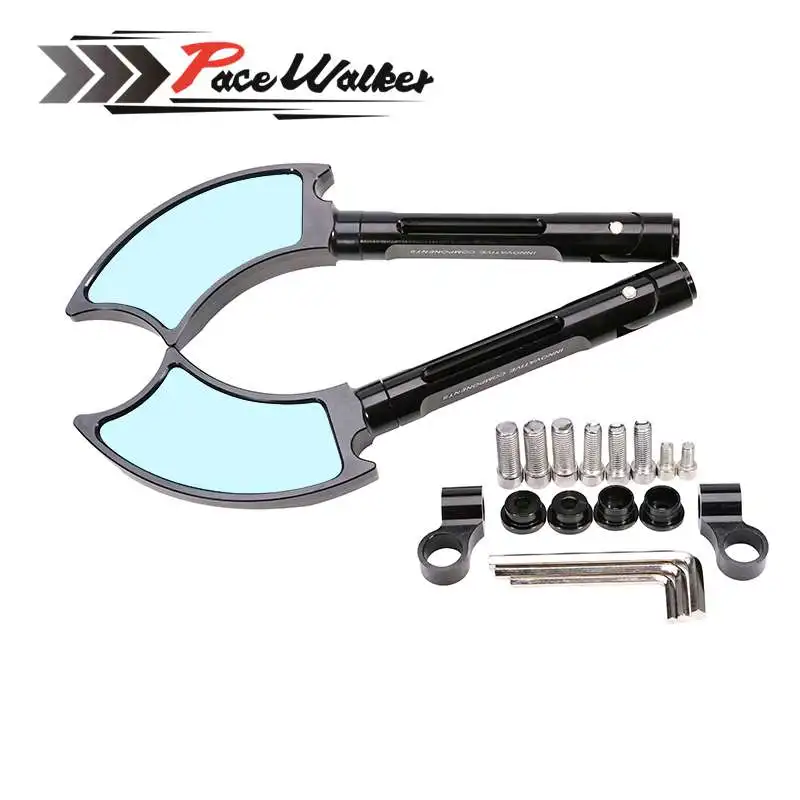 

PACEWALKER- Universal Motorcycle motorbike CNC Rearview Mirror For Gilera Nexus 500/250 series Runner VXR 200 ST VX 125 50 SP