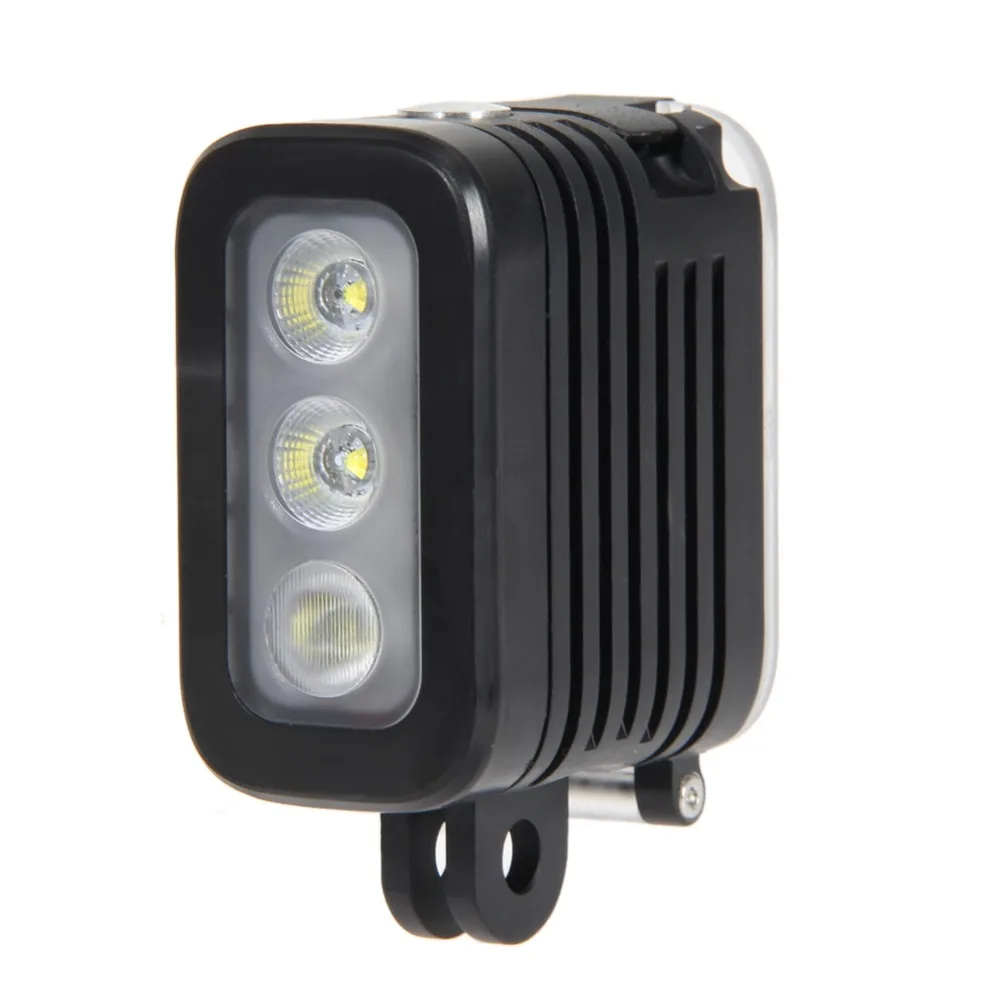 

Waterproof LED Shooting Light Flash New For Gopro 3 3+ HERO 4 Camera With Tripod Adapter & Battery & Light Stand mount