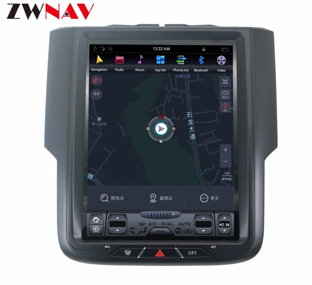Flash Deal Tesla style 10.4 BIG Screen Android 7.1 Car gps navigation For Dodge RAM 1500 2014 2015 2016 2017 2018 car radio stereo no dvd 2