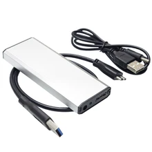 For Apple Macbook Pro 2012 A1425 A1398 MC975 MC976 MD213 MD212 ME662 ME664 SSD Portable Case USB 3.0 to 17+7 pin HDD enclosure