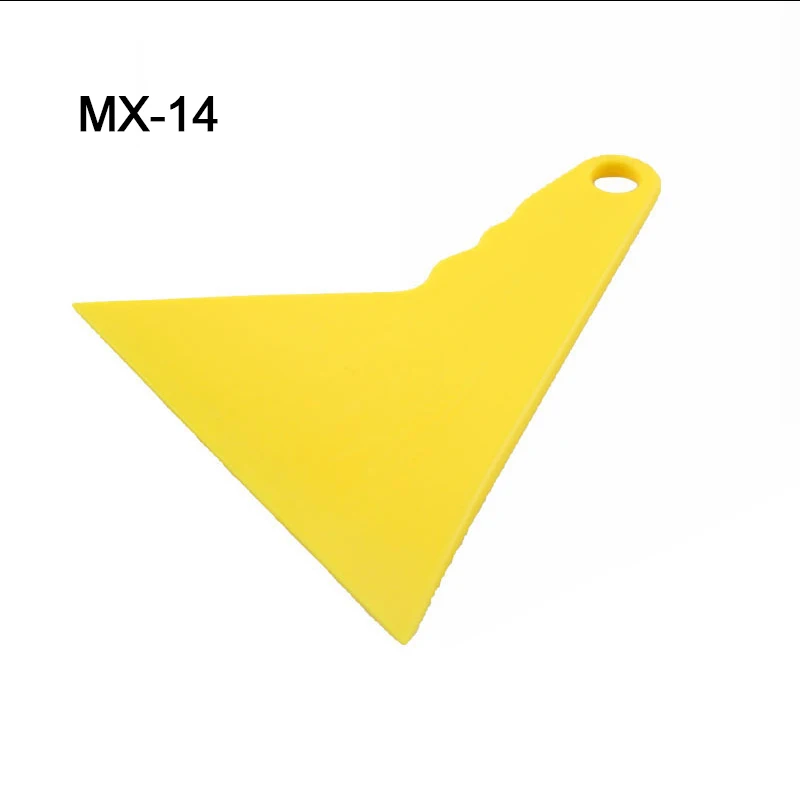 

10*13cm Vinyl application tool Triangular yellow Squeegee Car Vinyl Squeegee For Vinyl Wrapping MX-14