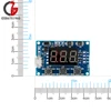 Micro USB DC 2CH Adjustable PWM Signal Generator Duty Cycle Pulse Frequency Module Digital LED Display Tube DC 5V 12V 24V DIY 6