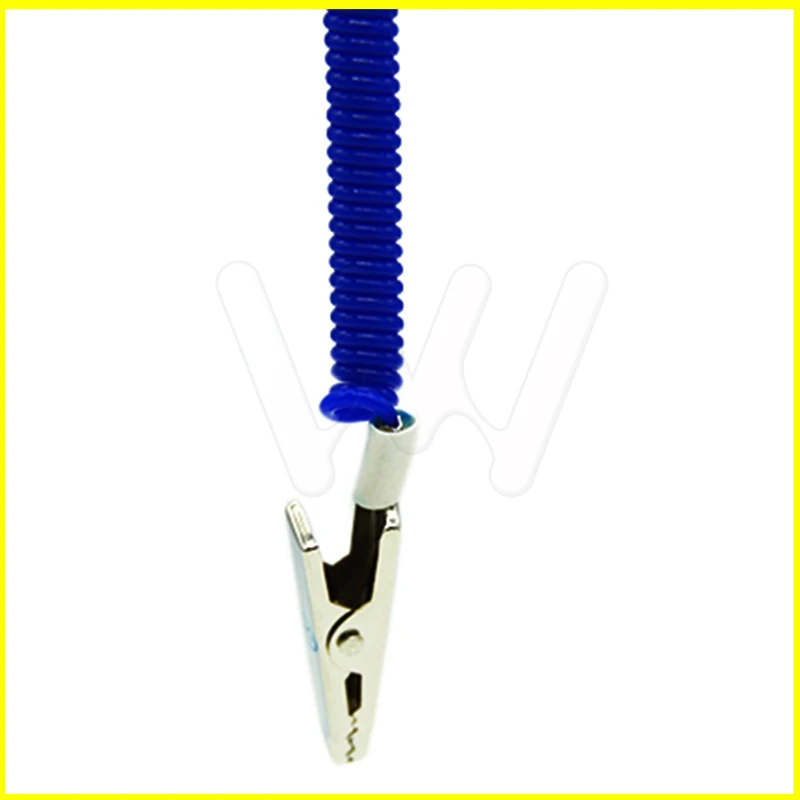 Dental Patient Bib Clips Chains Coil Napkin Holder Crocodile Clip Stretchy (1)