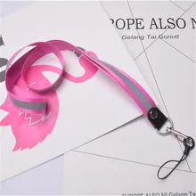 Ремешки на шею для удостоверения личности пропуск карты значок тренажерный зал ключ/Мобильный телефон USB держатель DIY Висячие веревки Лариат светоотражающие полосы ремешок