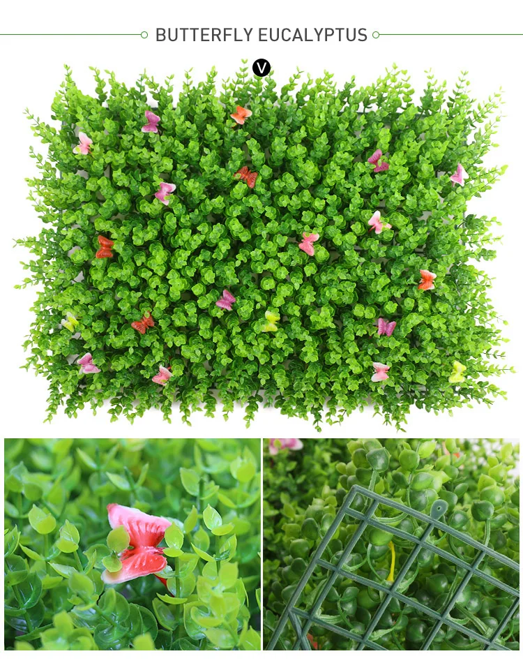 Искусственная трава зеленая посадка стены имитация растение для украшения стен гостиной задний план цветок Eugali пластик газон балкон