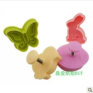 4 шт./компл. печенье бабочка cookie mold sugarcraft искусств установить Фондант Торт Инструменты плесень формочки