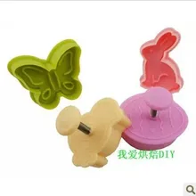 4 шт./компл. печенье бабочка cookie mold sugarcraft искусств установить Фондант Торт Инструменты плесень формочки