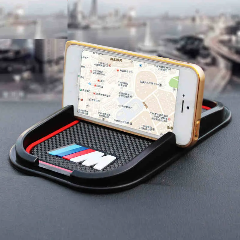 

1PC Car Phone Non-Slip Mat Support Holder Mounts GPS Mats pad for BMW X1 X3 X5 M3 M5 E60 E39 E46 F10 F20 F30 E30 Car accessories
