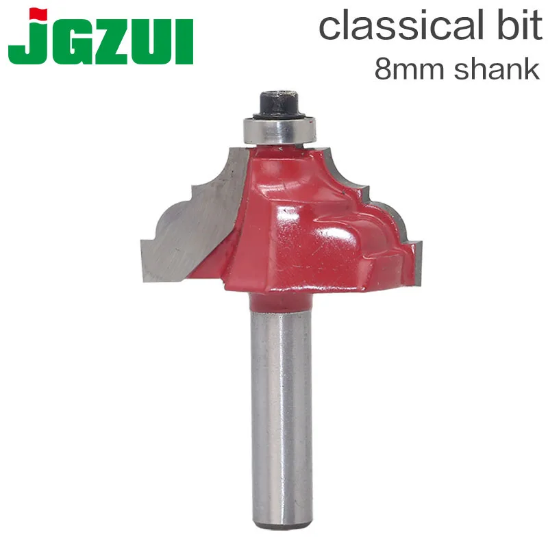 

1/2" Ogee Fillet Edge Forming Router Bit - 8" Shank