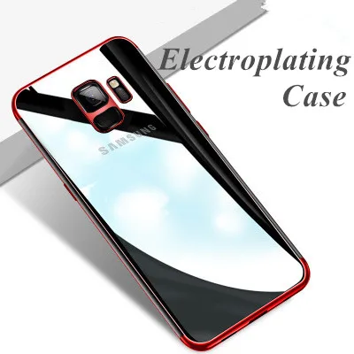 Luxury Electroplating Case Cover for Samsung S8 S8plus S9 S9plus Mirror Like case |