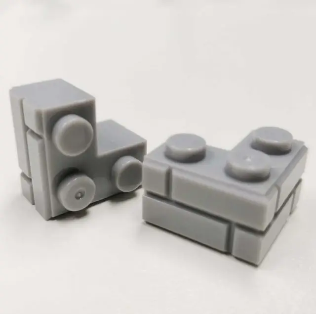 

Elements Brick Parts Brick Modified 2 x 2 corner with masonry profile Classic Piece Building Block Toy Accessory Bricklink Y2138