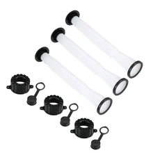 Gas Can Spout & Parts Kit Includes White Spout Rubber Gasket Spout Cap Spout Stopper Cap & Vent Cap 1 Set /3 Set Car Styling