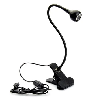 

Flexible USB Rechargeable LED Light Clip-on Bed Table Desk Study Reading Lamp P10