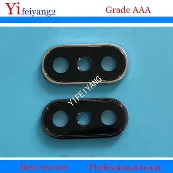 

50pcs YIFEIYANG OEM New For iPhone X ten 10 Rear Back Camera Glass Lens Ring Bezel Cover Replacement Parts