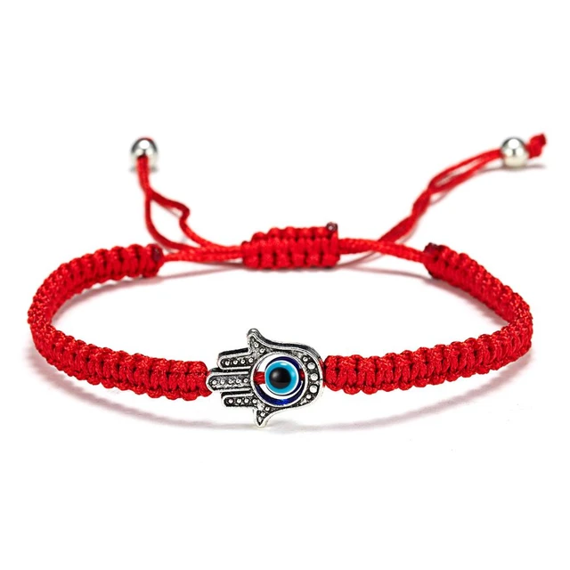 Red String Hamsa Hand Bracelet