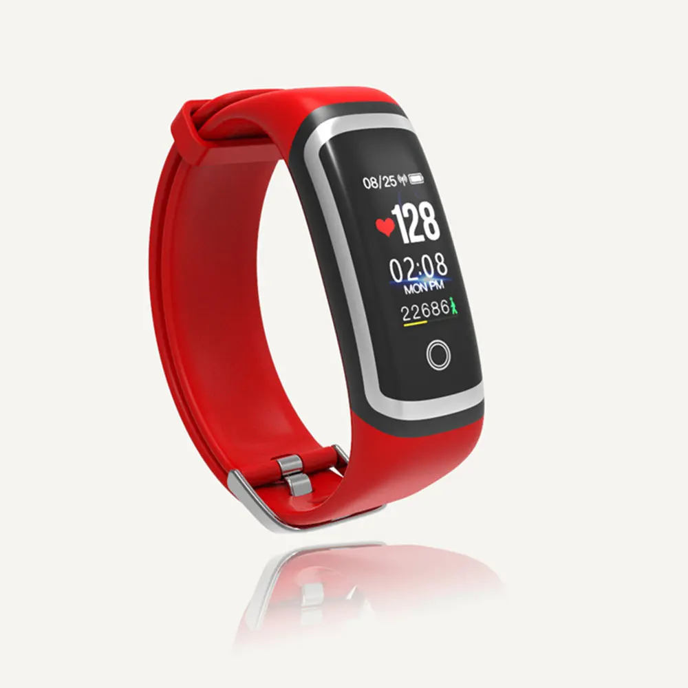 Смарт-браслет gps фитнес-трекер Водонепроницаемый Фитнес-браслет измерение сердечного ритма часы пульса для Android IOS