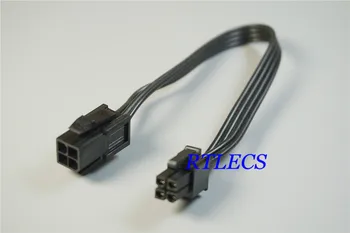 

10pcs CPU 4 Pin ATX EPS Plug to 4 Pin Receptacle Power Supply Extension Cable Adapter PC Motherboard cable 20 CM UL 18 AWG