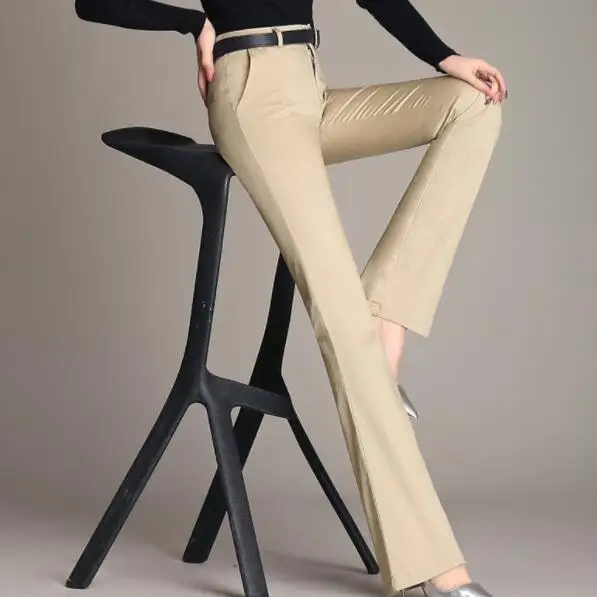 Mucho Señoras Las Flare Plus De Tamaño Dv255 Mujeres Durante Tiempo Pantalones ZB7Sqx66w