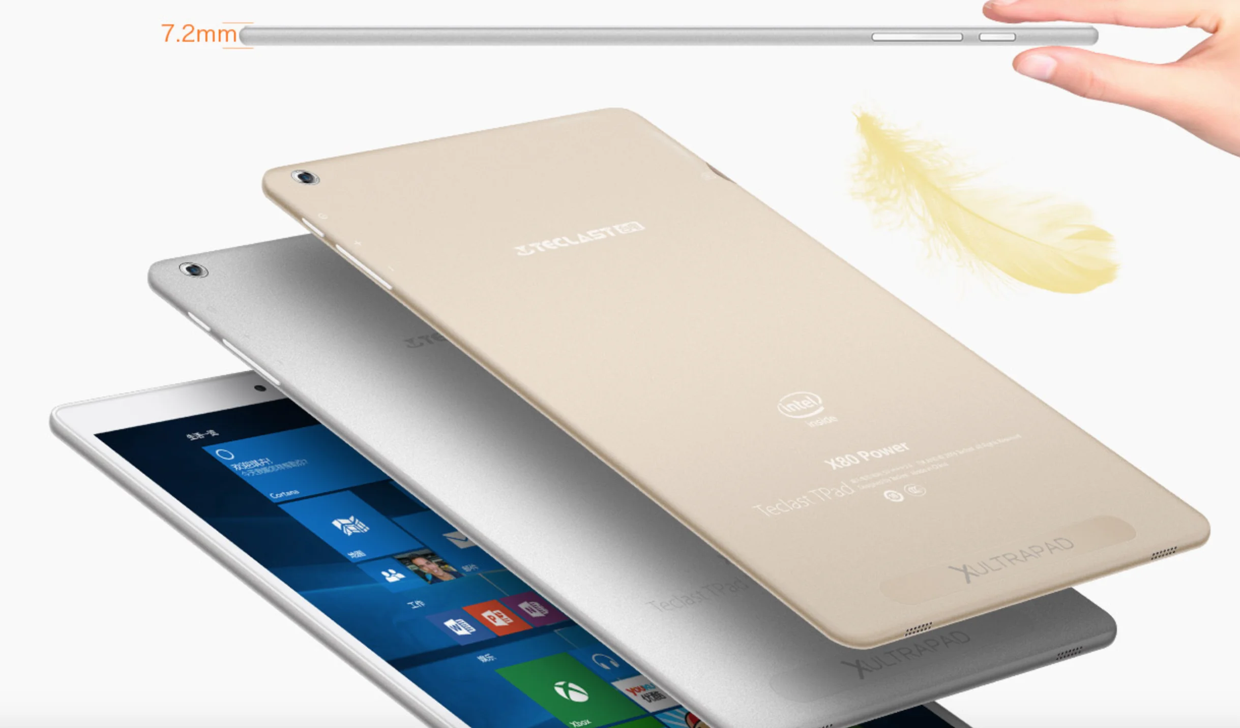 Teclast X80 Мощность 8 0 ''планшетный ПК с Windows 10 Android 5 1 2 GB Оперативная память 32