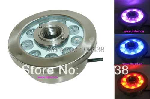

IP68,27W LED RGB fountain light,LED RGB pool light,DS-10-36-27W-RGB,9*3W RGB 3in1,12V DC,constant voltage,2-year warranty