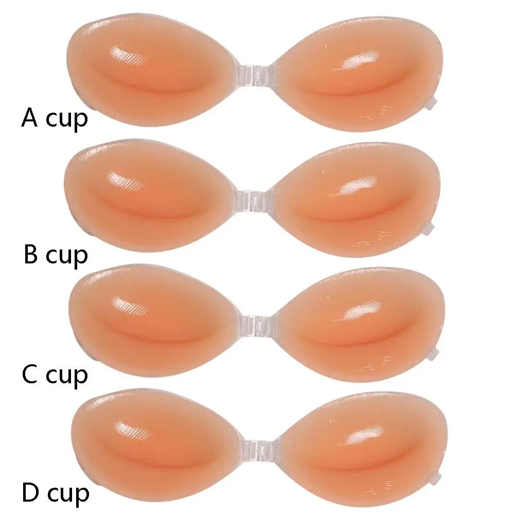 

2019 Sexy Push Up Bra Silicone Bralette Breathable Strapless Invisible Bra For Women Self-Adhesive Sticky Wedding Bikini Bra