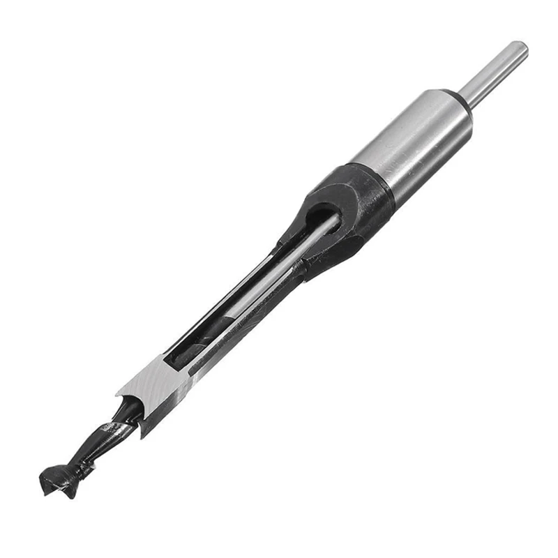 1pc 10mm/16mm Square Hole Mortiser Drill Bit Mortising Chisel Woodworking Tool