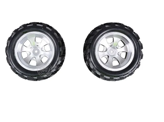 Cheap A979-02 right side A979 A979-B Tires Wheels WLtoys RC Racing Car Scale Spare Parts