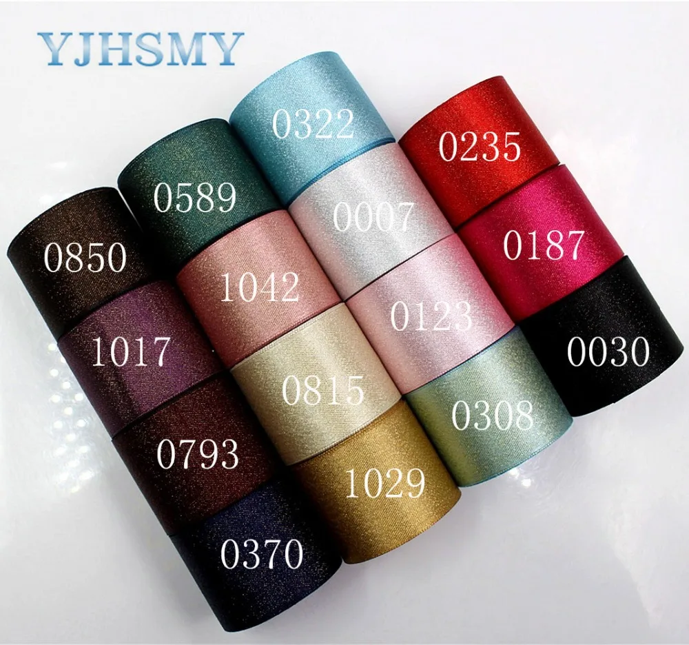 

YJHSMY 1712293,38mm 5Yard/lot flash Printed grosgrain ribbon,accessories Webbing, DIY handmade materials