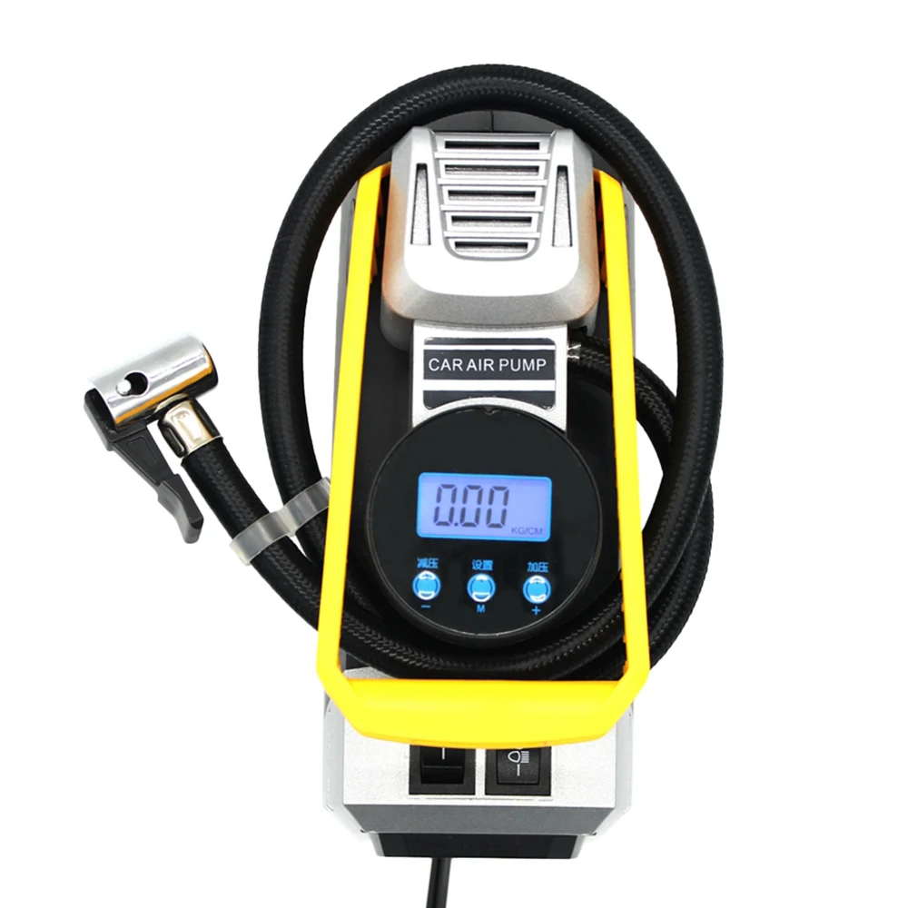 

Car Air Pump AP2837 Car Tire Inflator 12V 120W Digital Display Portable Air Compressor Pump for Motorcycle Bicycle Practical