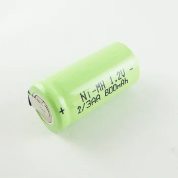 

Brown 1.2V 2/3AA Ni MH rechargeable battery NI-MH 800MAH NiMH rechargeable batteries Rechargeable Li-ion Cell
