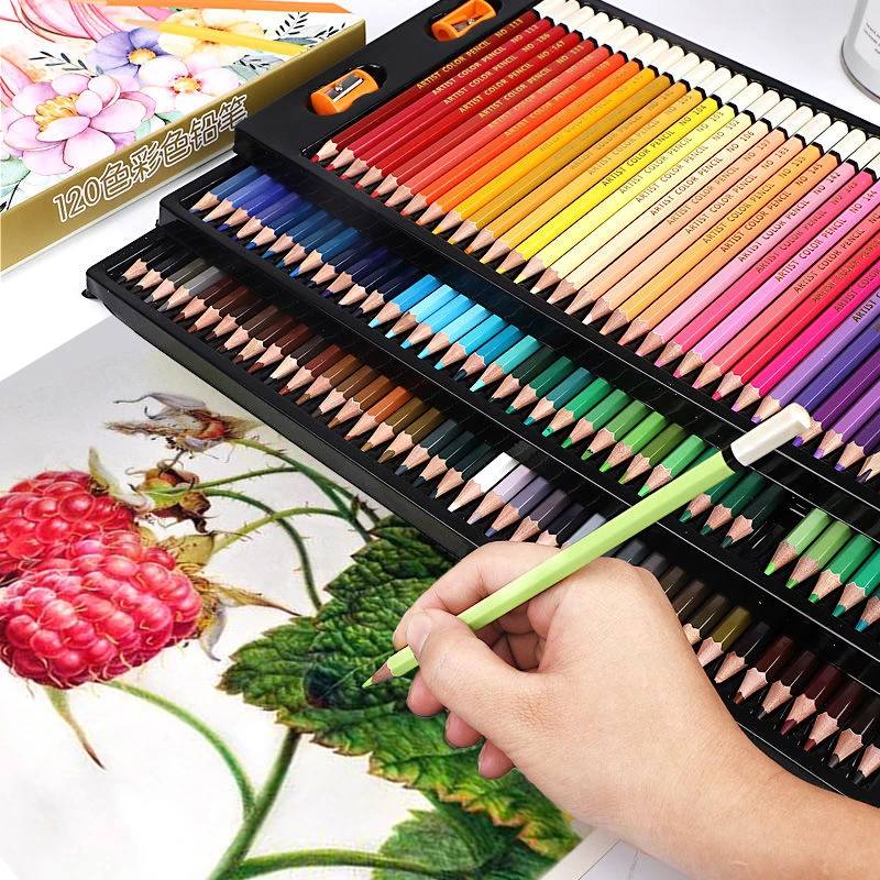 36/48/72/120 Soft Colors Colored Pencils 150 lapis de cor ...