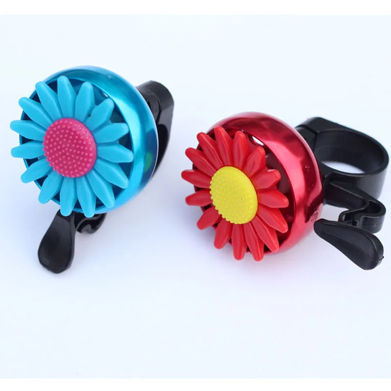 Color bicycle bell Sunflower Style Bicycle Handle Bar Bell for Children