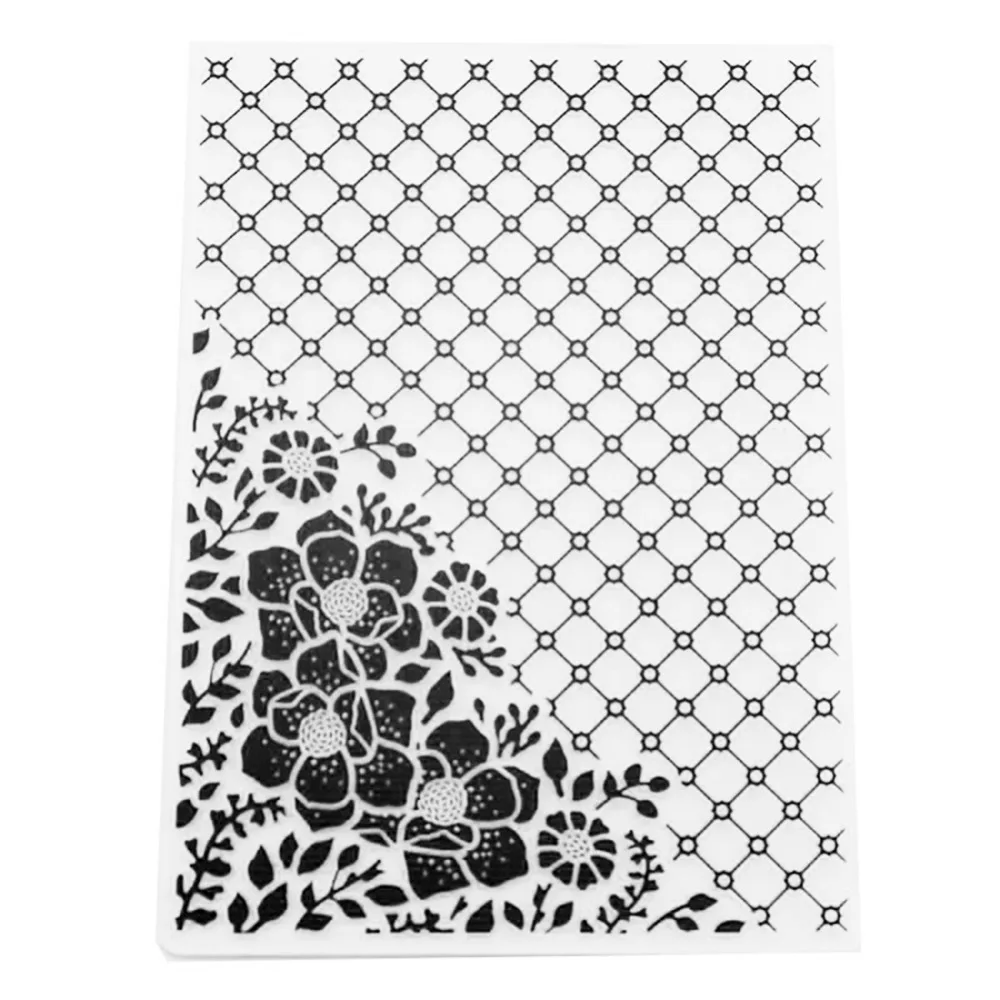 

DIY Scrapbooking Plastic Embossing Folders Stencil for Photo Album Paper Cards Decorative Template Stamp Sheet