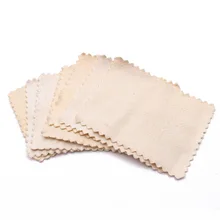 100 штук ножницы из овчины для чистки, кожа, тканевая салфетка, инструмент, чистые ножницы, ткань для вытирания ножниц 6501