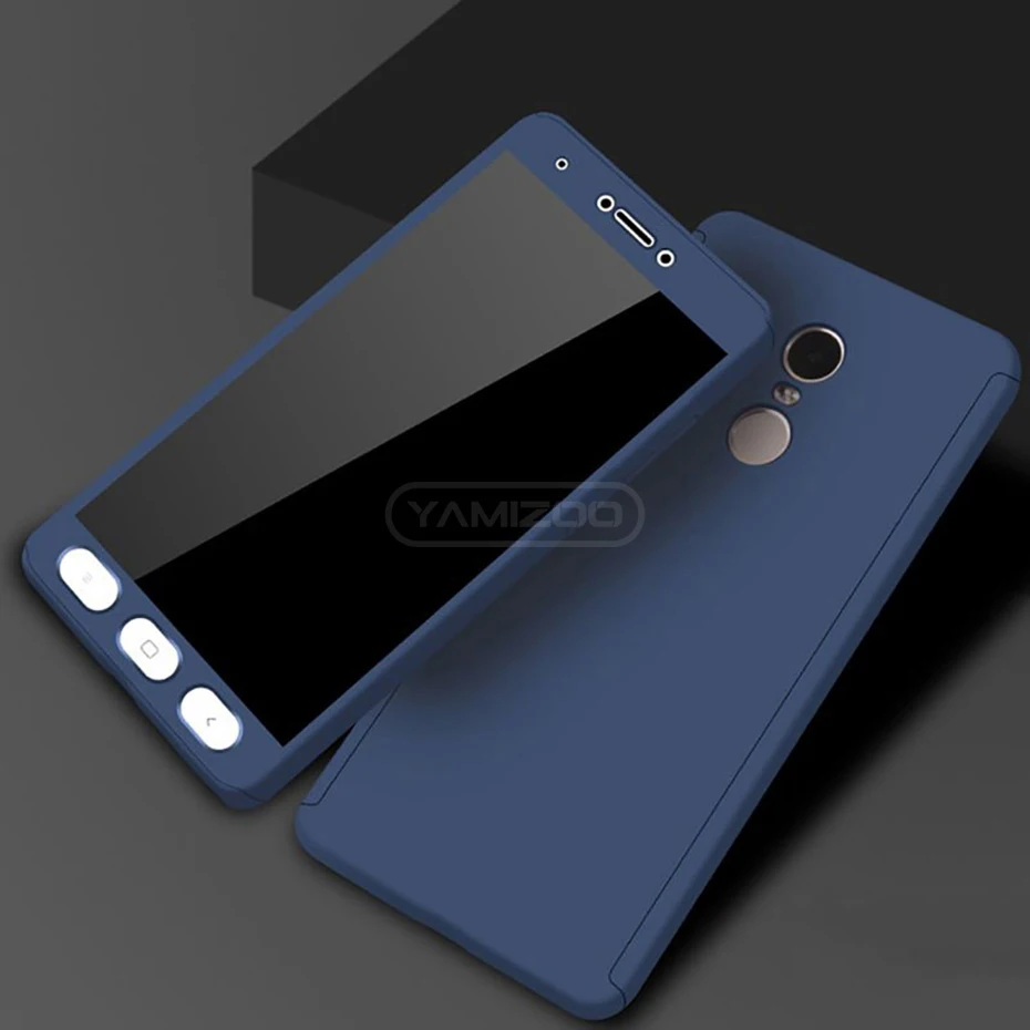 YAMIZOO For Xiaomi Redmi 4x Note 4 Global Case For Xiaomi Redmi 4x Note 4 Case 360 Full Protective Hard Phone Case Glass Coque   (2)