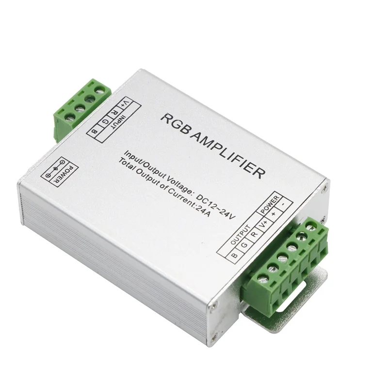 SZYOUMY LED RGBW/RGB усилитель постоянного тока 12 24 в 24a 4 канальный выход Светодиодная
