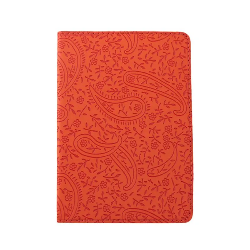 Новинка, модный держатель для паспорта, держатель для карт, защитный кошелек, бизнес-держатель для карт, мягкий чехол для паспорта, Carteira Masculina - Цвет: orange