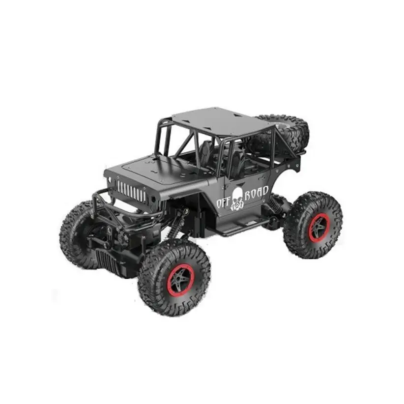 

CHAMSGEND RC 4WD 2.4G 4x4 Driving Rock Crawlers Car Double Motors Drive Bigfoot Cars Remote Control Model Off-Road Vehicle Toy
