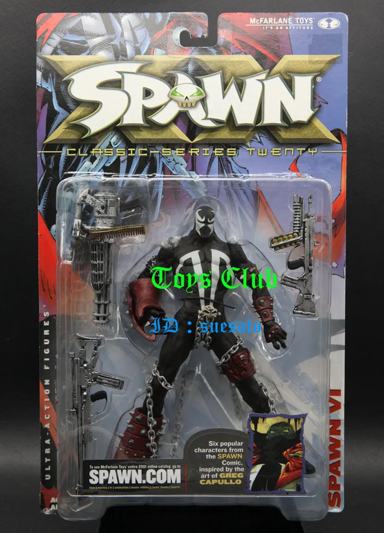 Estartek mcfarlan 6 дюймов Spawn 20 Th Клубная Коллекция фигурка