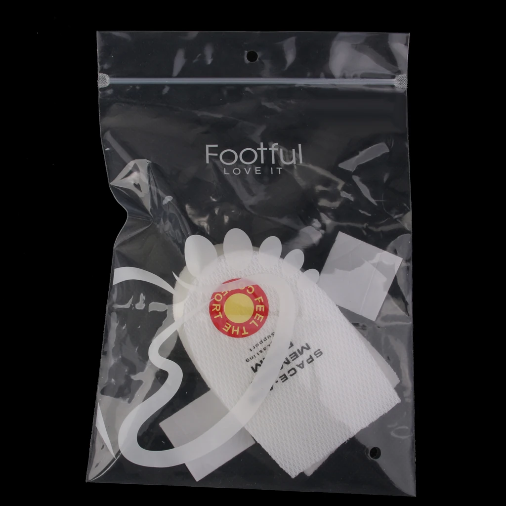 Footful Shoes Insoles Cushion Heel Cup Pads Inserts Heel Pain Spur Sponge
