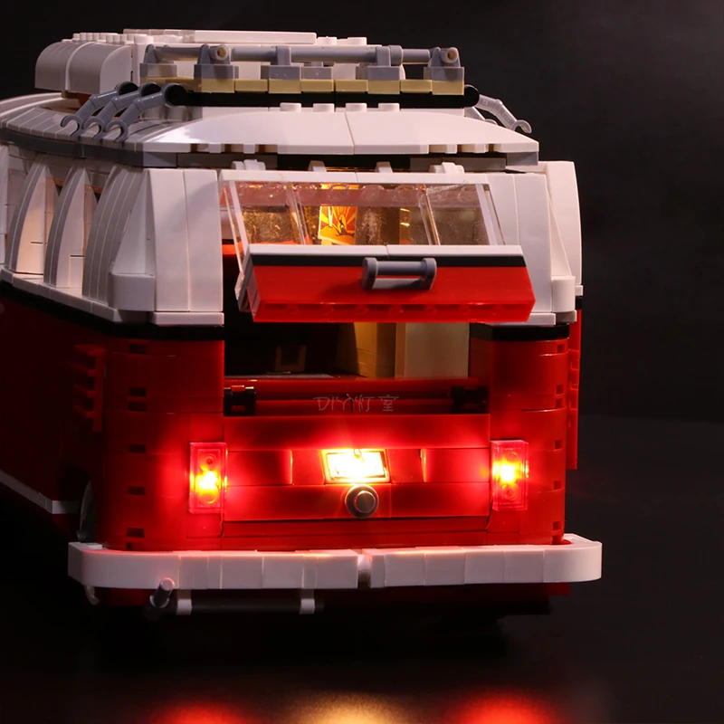 Набор со светодиодной подсветкой для Lego 10220 совместимый с 21001 Creator Volkswagen T1 дом