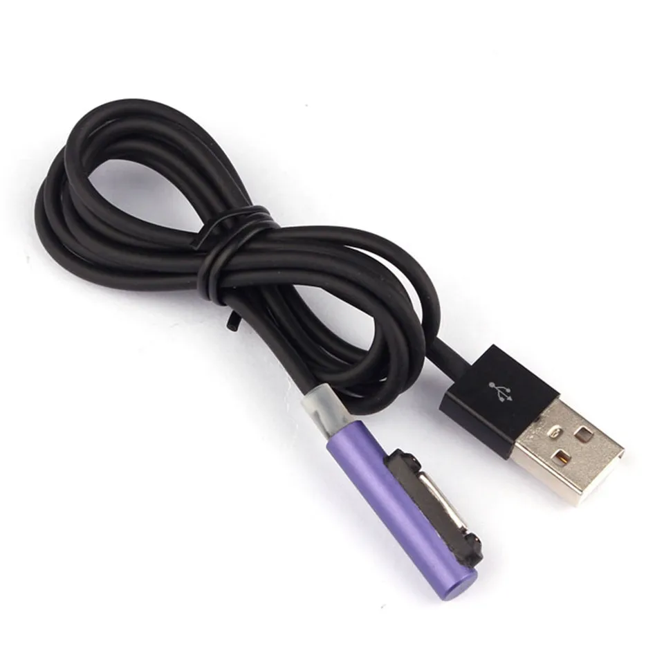 YKSO High Quality Magnetic Charging Data Cable Digital Cables USB Charger Adapter For Sony Xperia Z3 L55t Z2 Z1 Data Cable   (2)