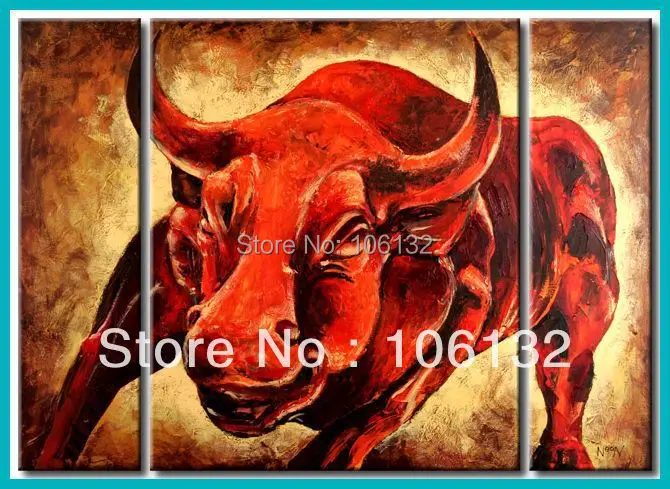 Туш бык. Туш бык. Буффало художник. Красный бык картина. Туш бык.